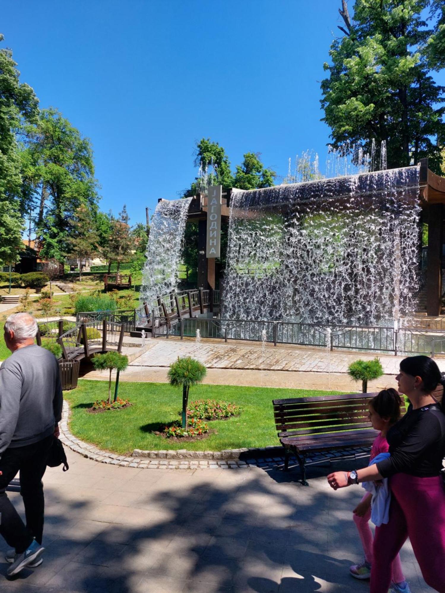 Jagodina Apartman Akva Park Bagian luar foto